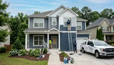 Professional exterior house painting service in Marietta GA by experienced local painters