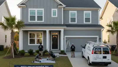 House painters in Marietta, GA delivering professional interior and exterior painting services