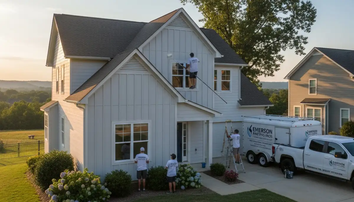 Professional house painting services in Marietta, GA for residential exteriors and interiors
