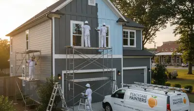 House painters serving Marietta, GA with professional exterior and interior painting services