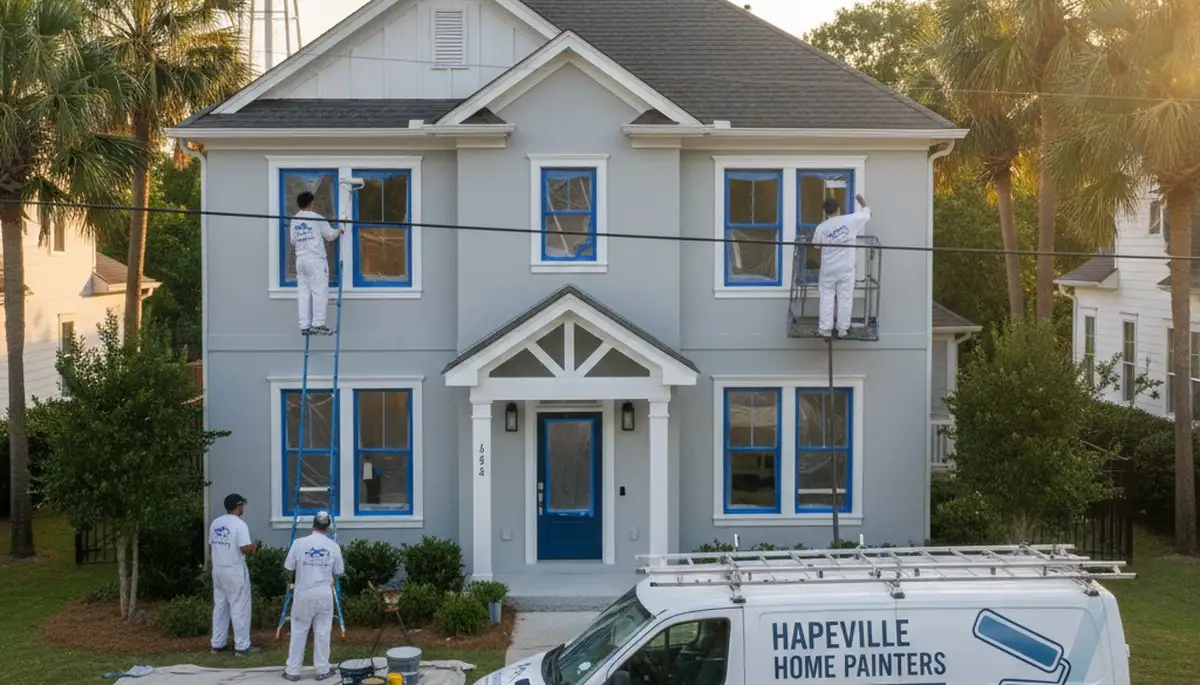 House painters in Marietta, GA providing professional interior and exterior painting services