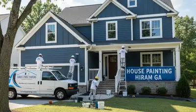 House painters in Marietta, GA delivering professional exterior and interior painting services