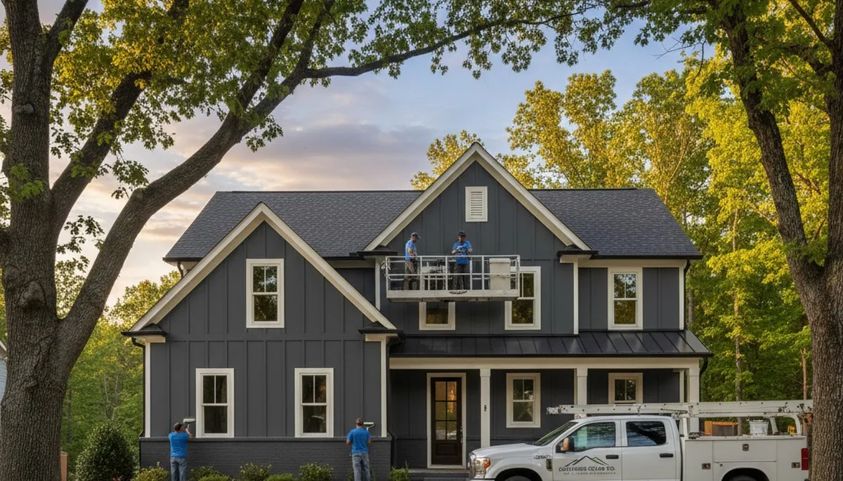 Professional house painting services in Marietta, GA for exterior and interior home projects
