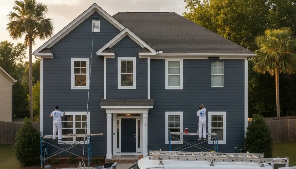Professional house painters in Marietta, GA providing interior and exterior painting services