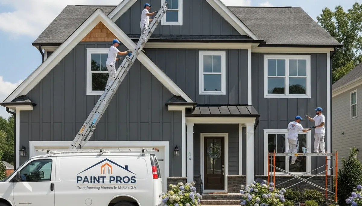 House painting services in Marietta, GA by professional painters for residential exteriors and interiors