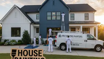 Professional house painting service in Marietta, GA for residential interior and exterior homes