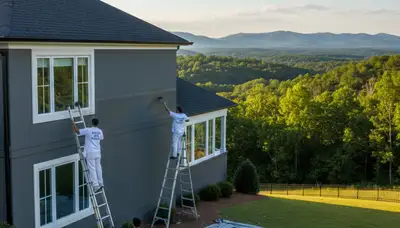 House painters in Marietta, GA providing professional residential painting services