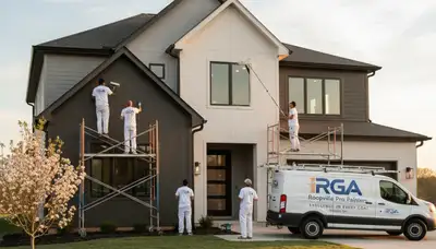 Professional house painting services in Marietta, GA for exterior and interior homes