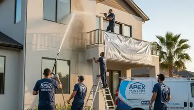 Professional pressure cleaning service restoring home exterior in Marietta, GA